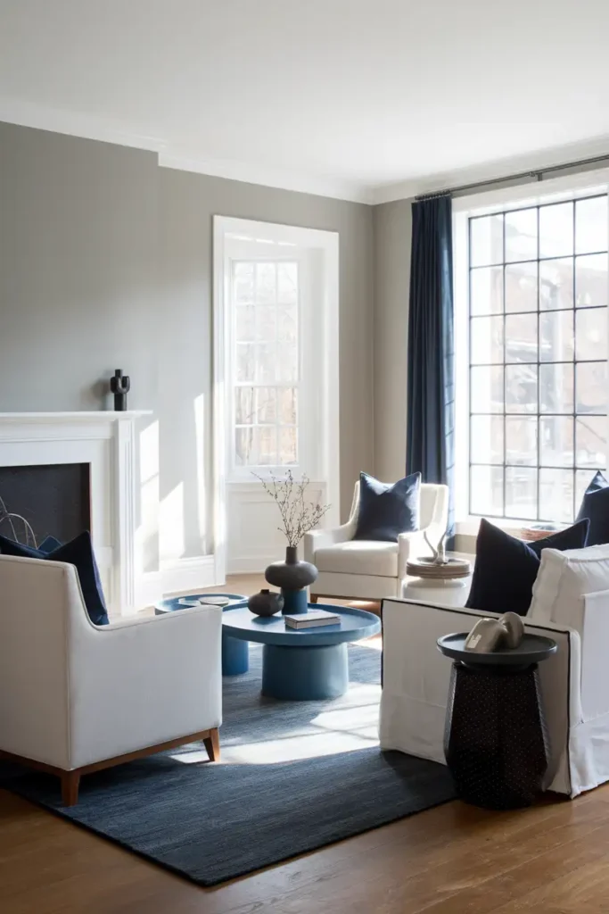 Silver Strand by Sherwin-Williams-best paint colors for living room