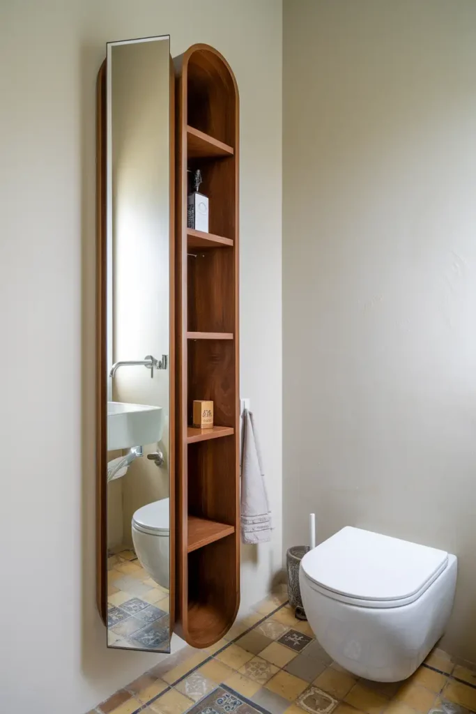 Slim Vertical Cabinets for Tight Spaces