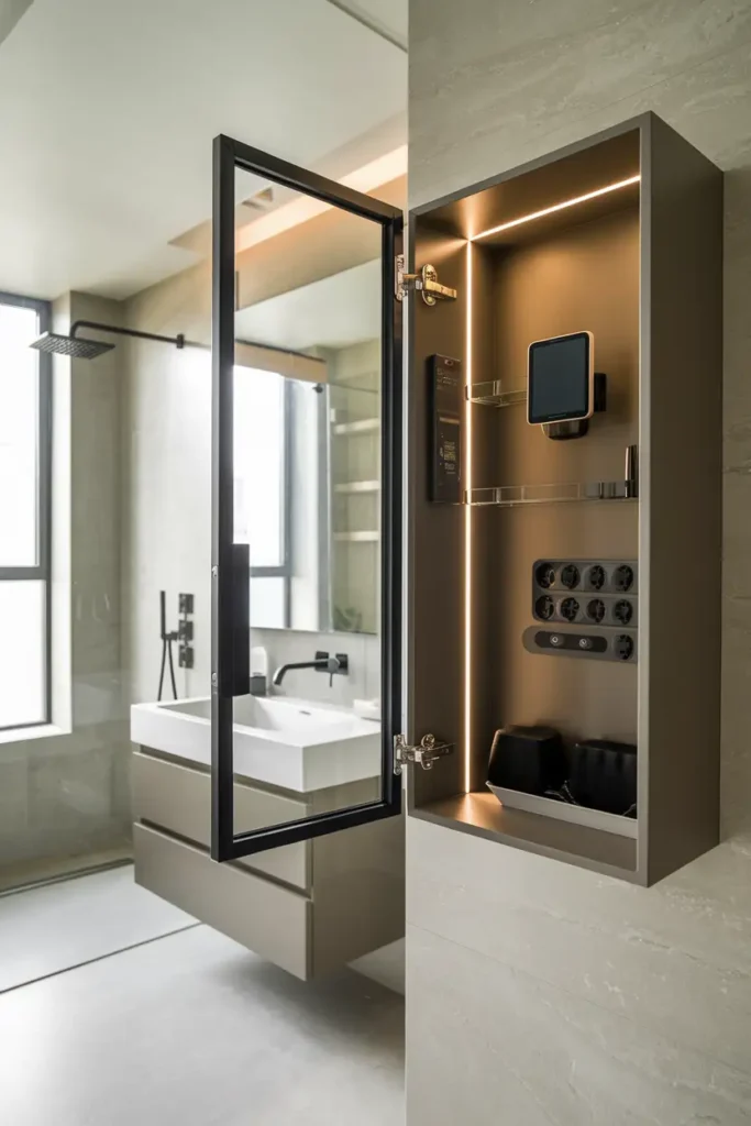 Smart Cabinets Equipped with Tech