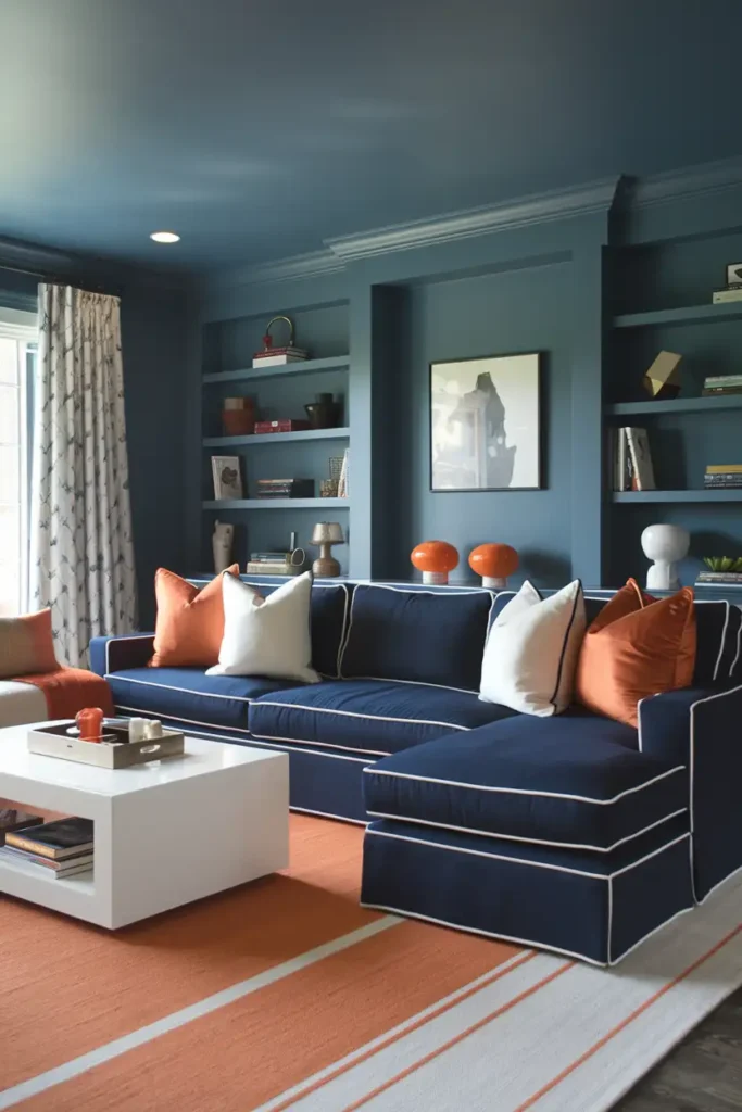Stormy Blue by Sherwin-Williams-best paint colors for living room