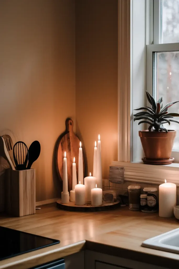 Use Candles for Instant Warmth