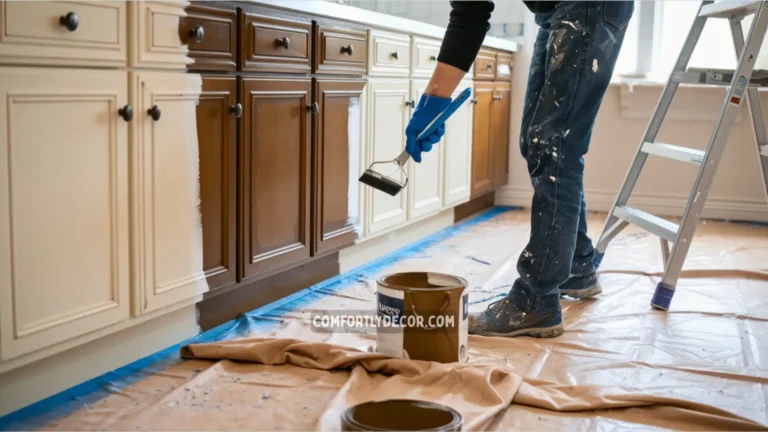 how to paint kitchen cabinets