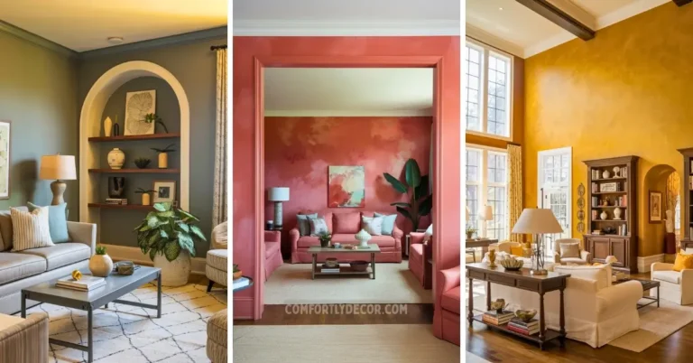 warm paint colors for living room