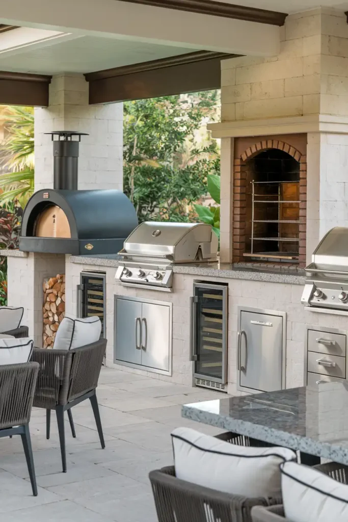 Alfresco Luxe-outdoor kitchen ideas