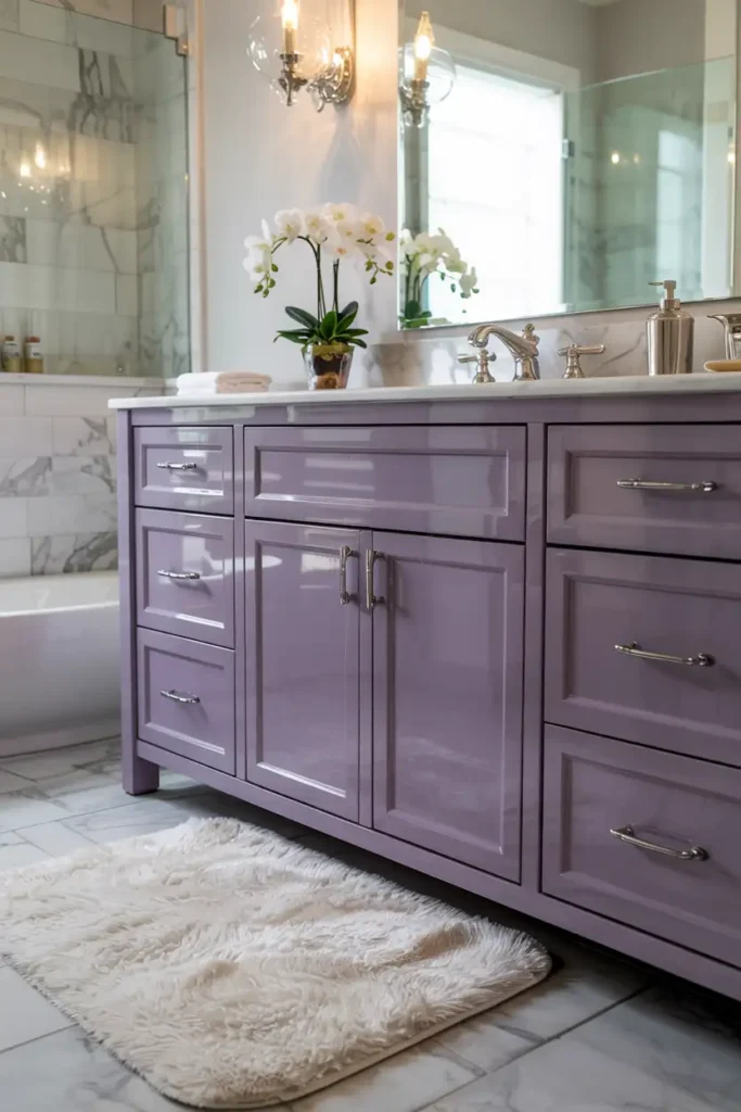 Amethyst Purple-paint colors for bathroom cabinets