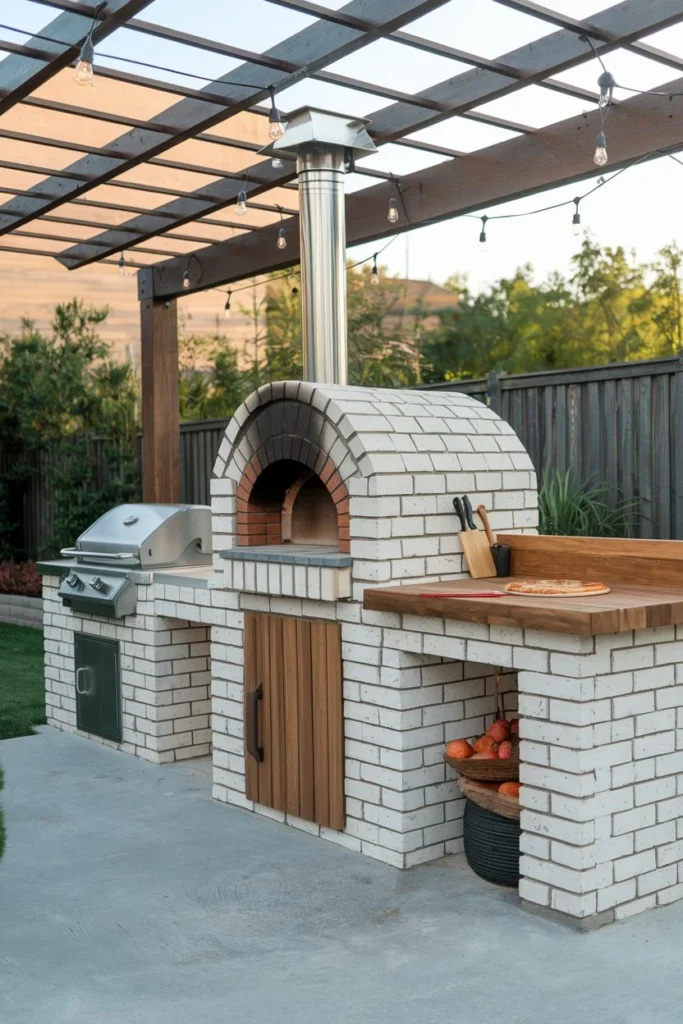 Backyard Pizzeria-outdoor kitchen ideas