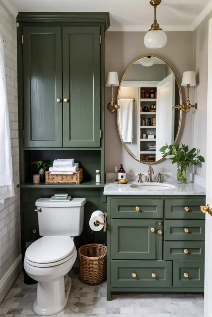 Deep Forest Green-paint colors for bathroom cabinets
