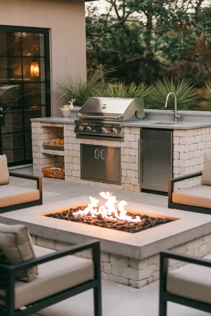 Fire Pit Integration