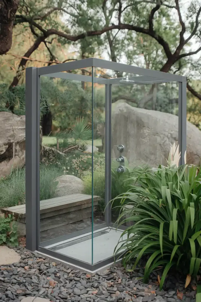 Glass-Enclosed Simplicity