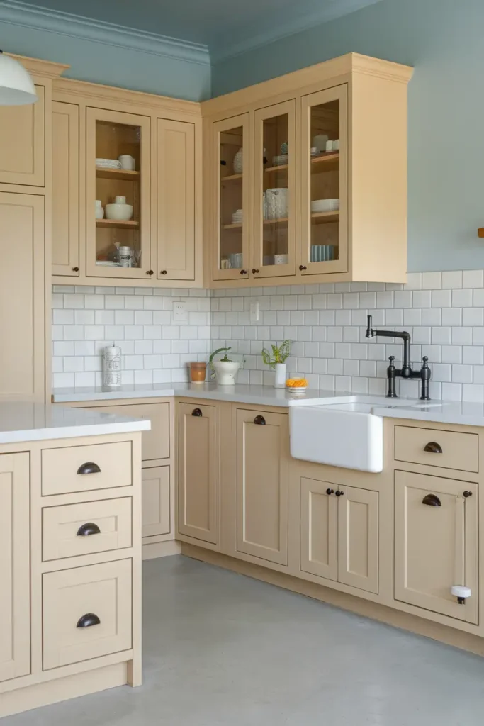 Pale Oak by Benjamin Moore-kitchen paint color ideas