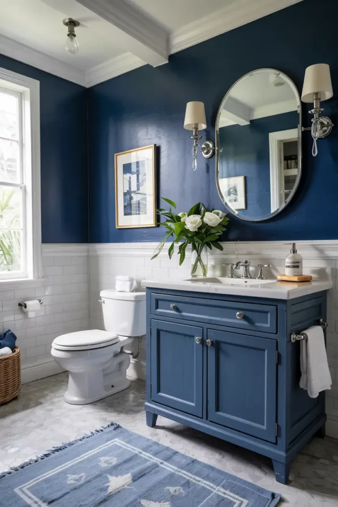 Sapphire Blue-paint colors for bathroom cabinets