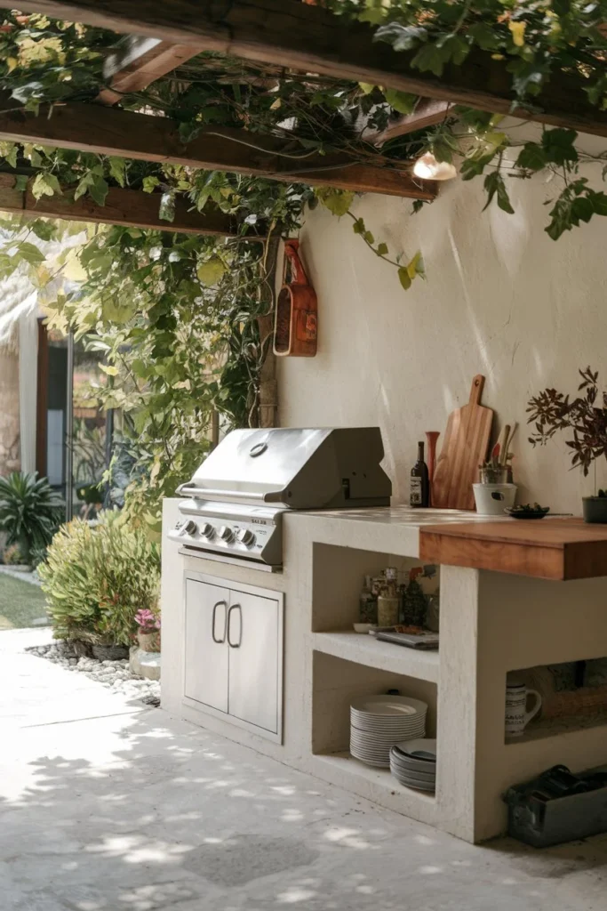 Small but Mighty BBQ Station
