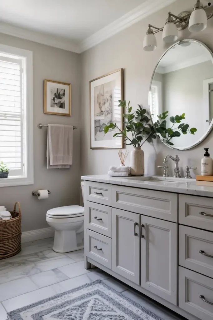 Stone Gray-paint colors for bathroom cabinets