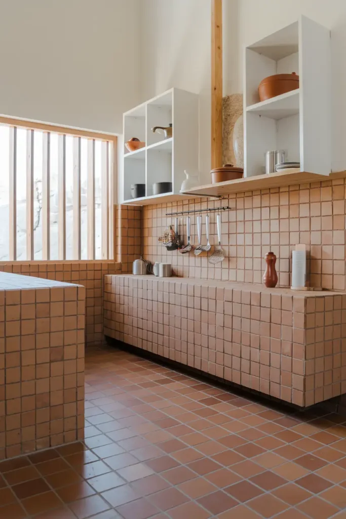Terracotta + White