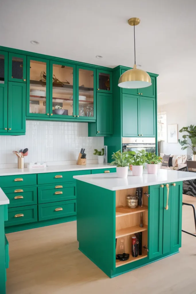 Vibrant Emerald Green