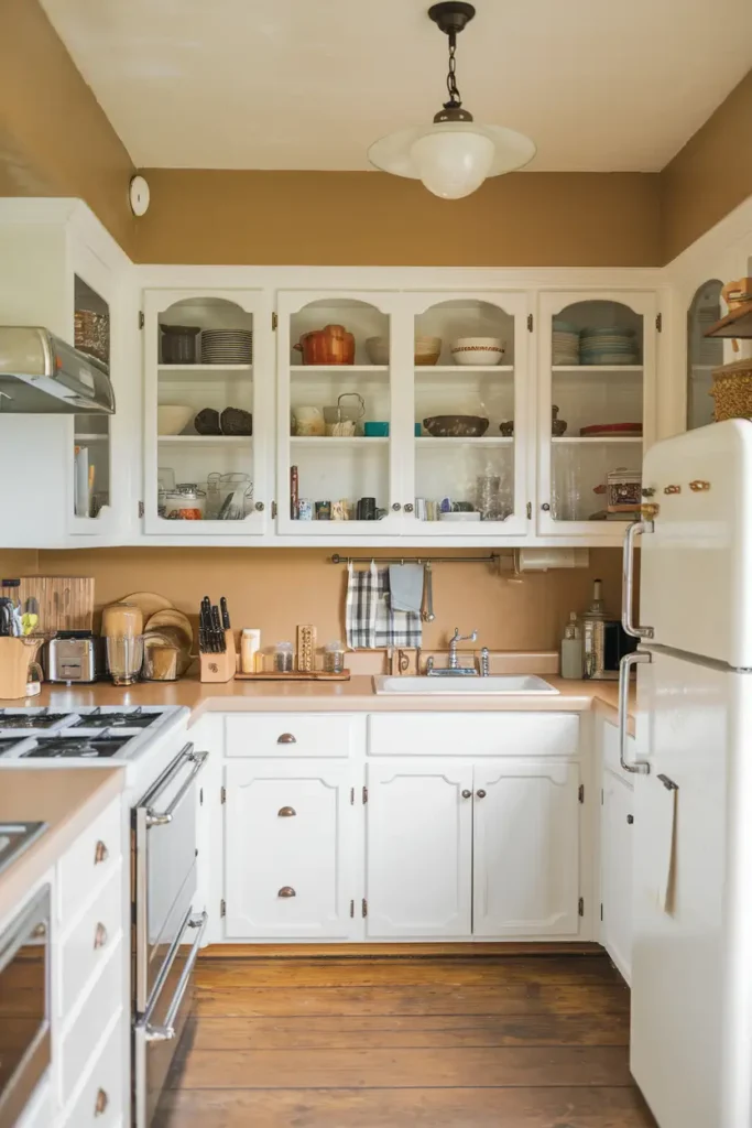 Warm Beige-paint colors for white cabinet kitchens
