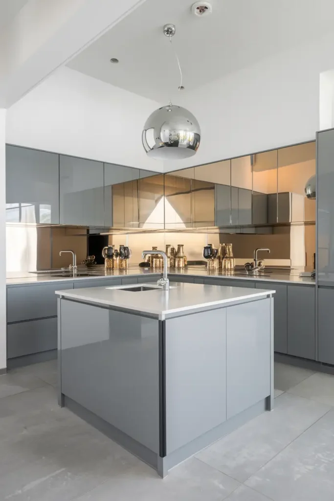 White + Gray + Silver