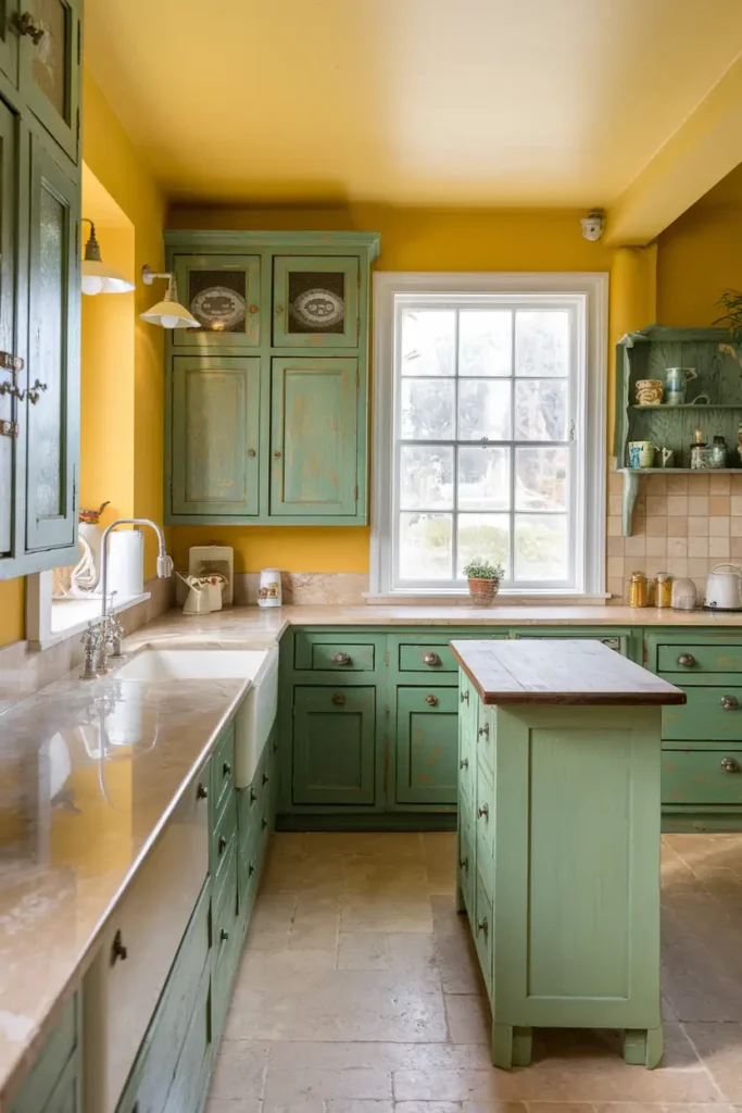 Yellow + Green