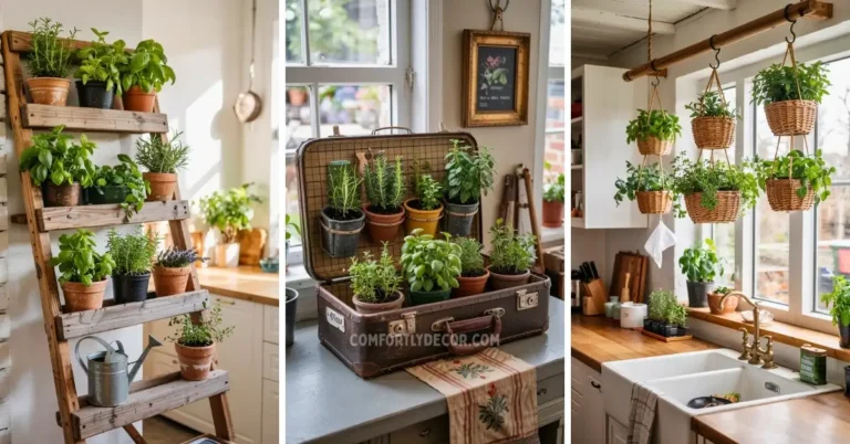 diy indoor herb garden ideas