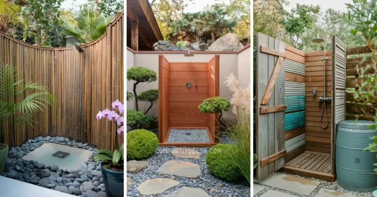 outdoor shower ideas