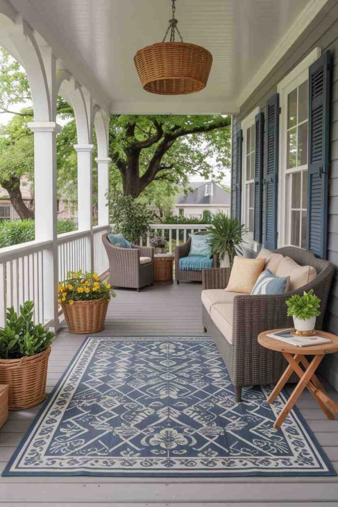 Add an Outdoor Rug