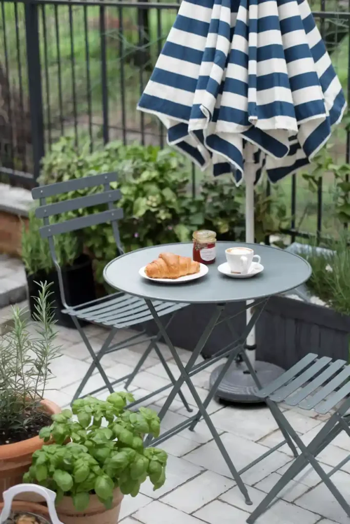 Bistro-Style Breakfast Corner-outdoor patio ideas
