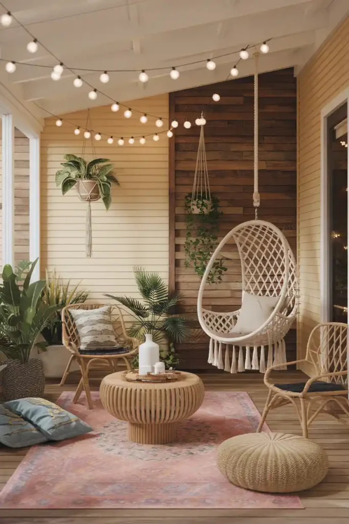 Boho Paradise with Hanging Elements