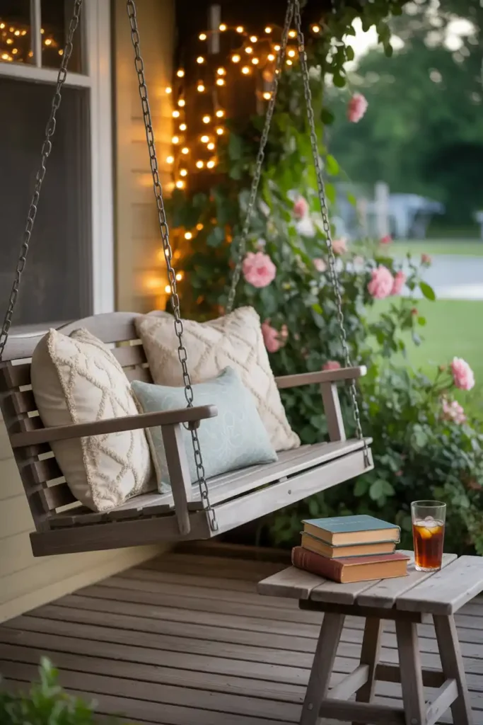 Classic Porch Swing Paradise