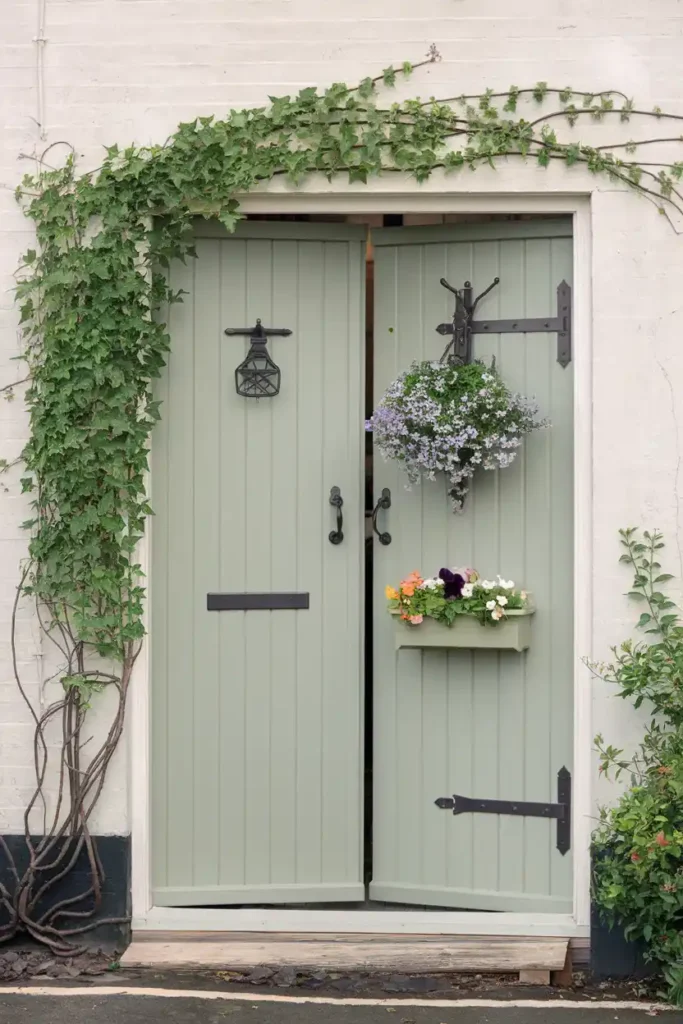 Dutch Split Door for Cottage Charm-door ideas to enhance curb appeal