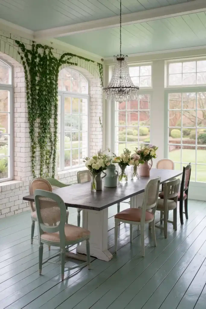 English Garden Room-enclosed porch idea