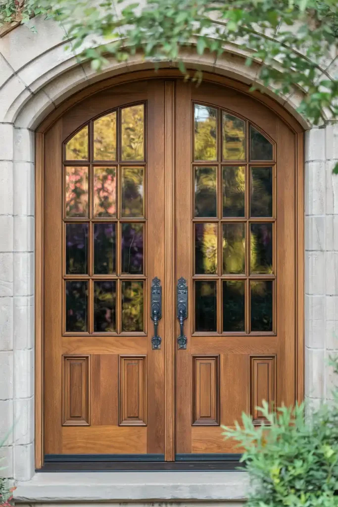 French Door Style with Divided Lites-Double Door Design Ideas