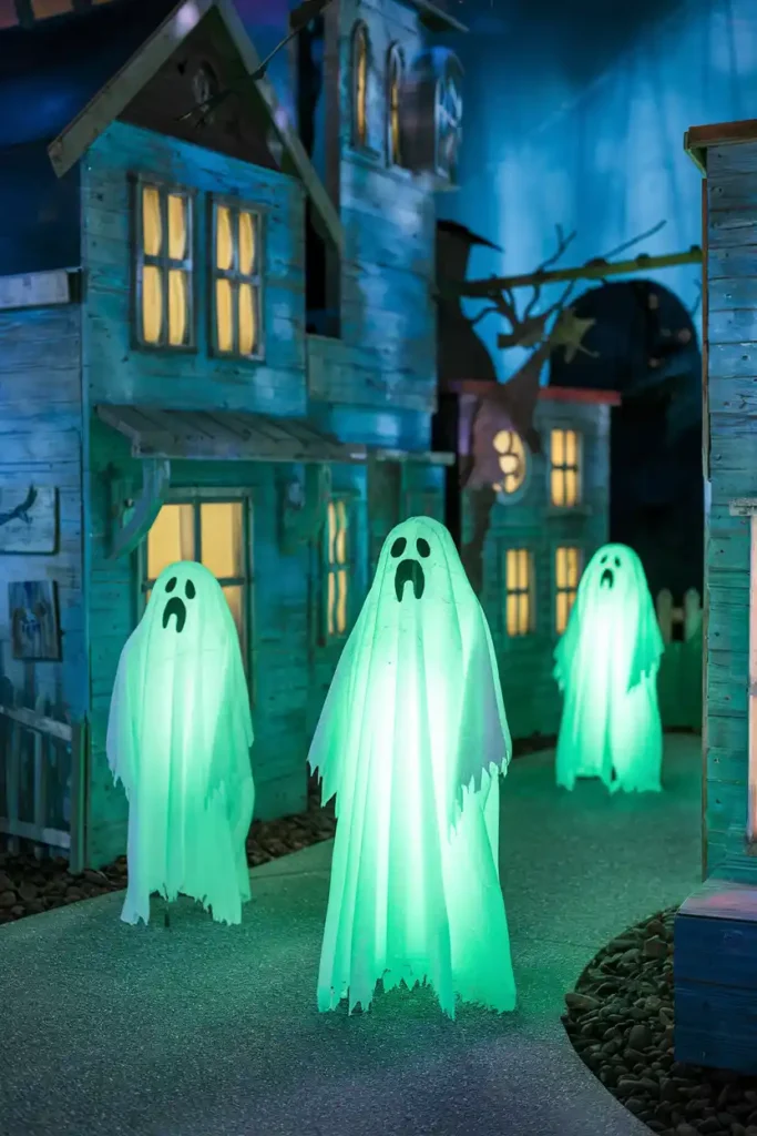 Glow-in-the-Dark Ghost Town