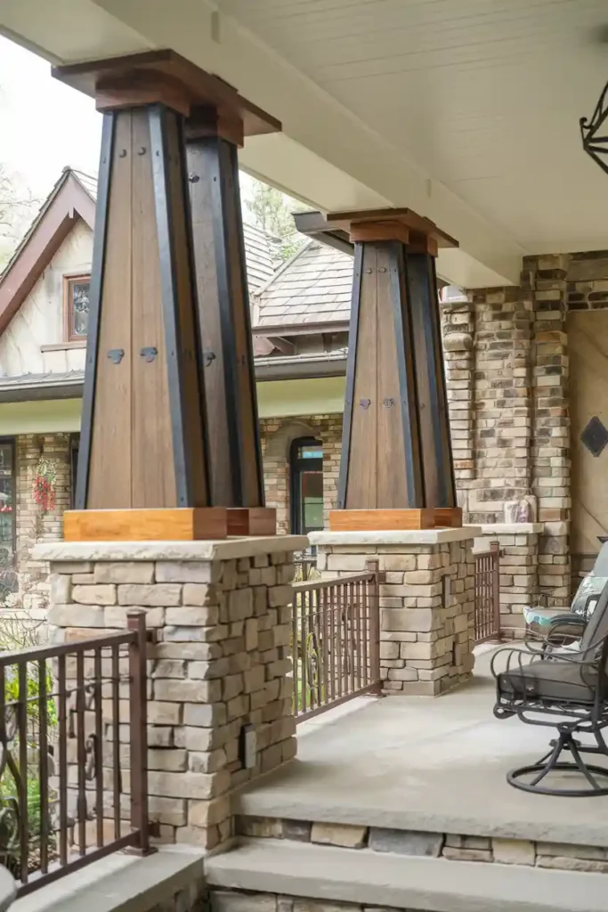 Mixed Material Columns