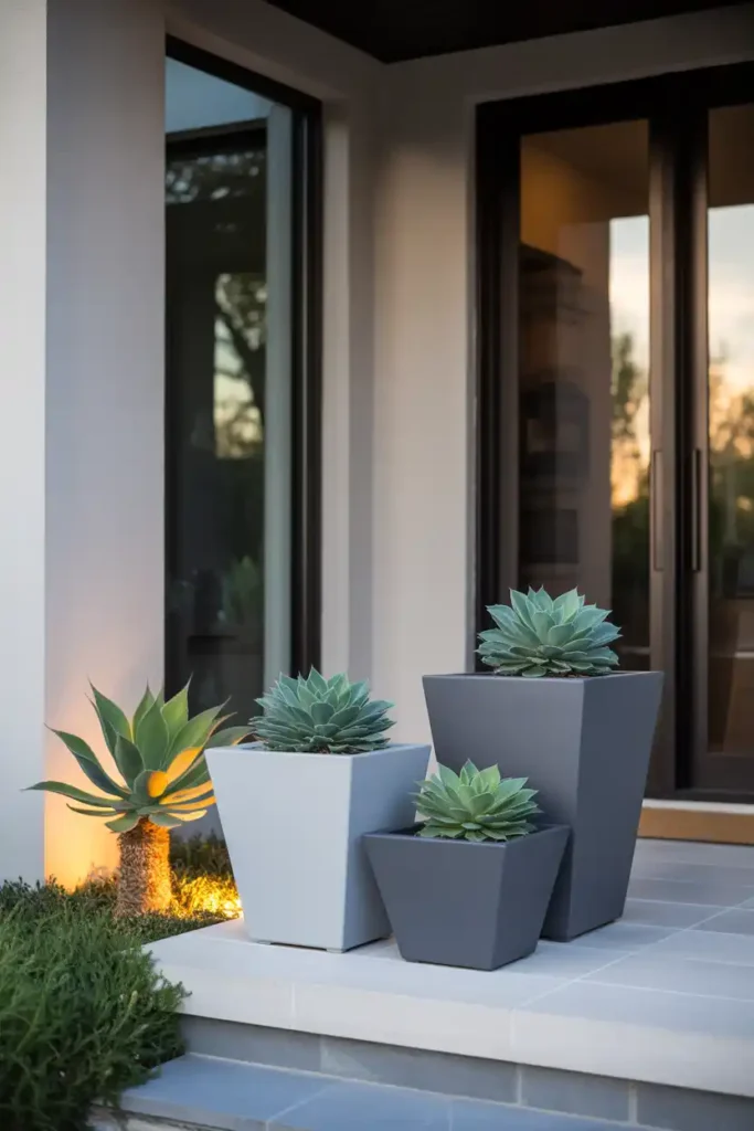 Modern Minimalist Container Garden