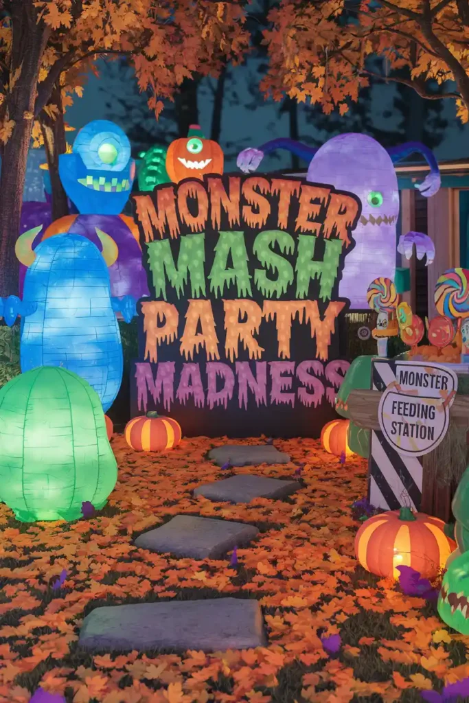 Monster Mash Party Madness-halloween decorations for outdoor