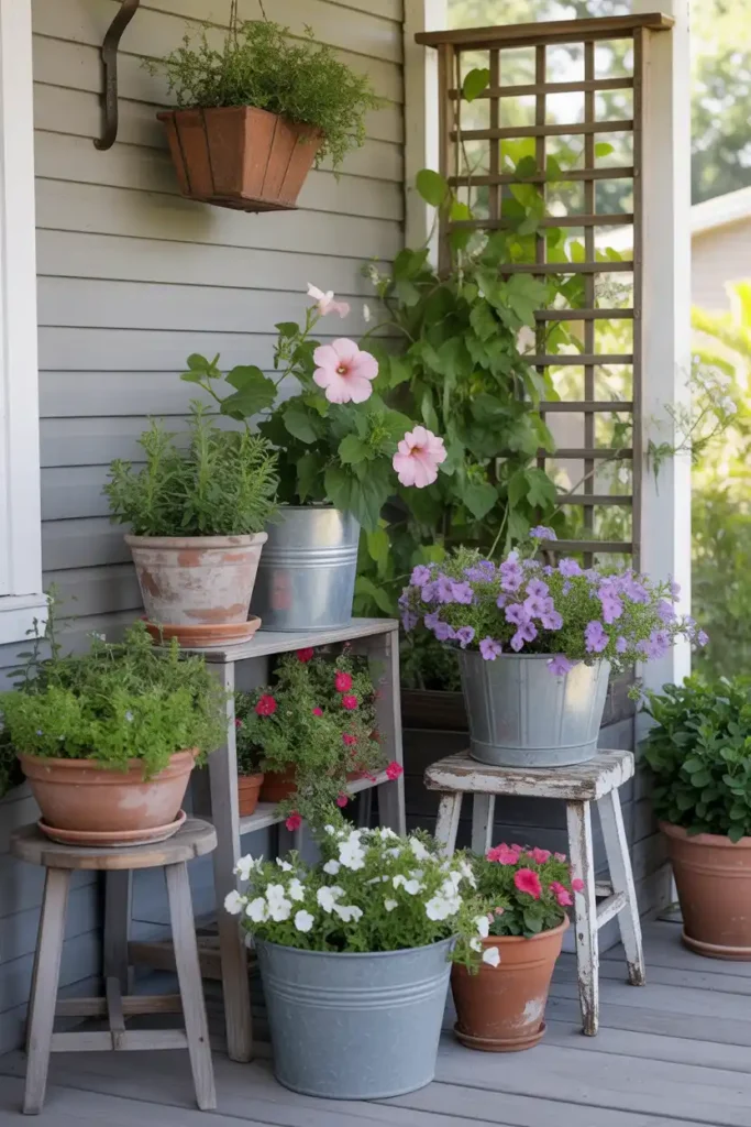 Multi-Level Container Garden