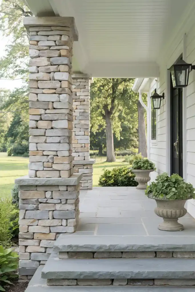Natural Stone Columns