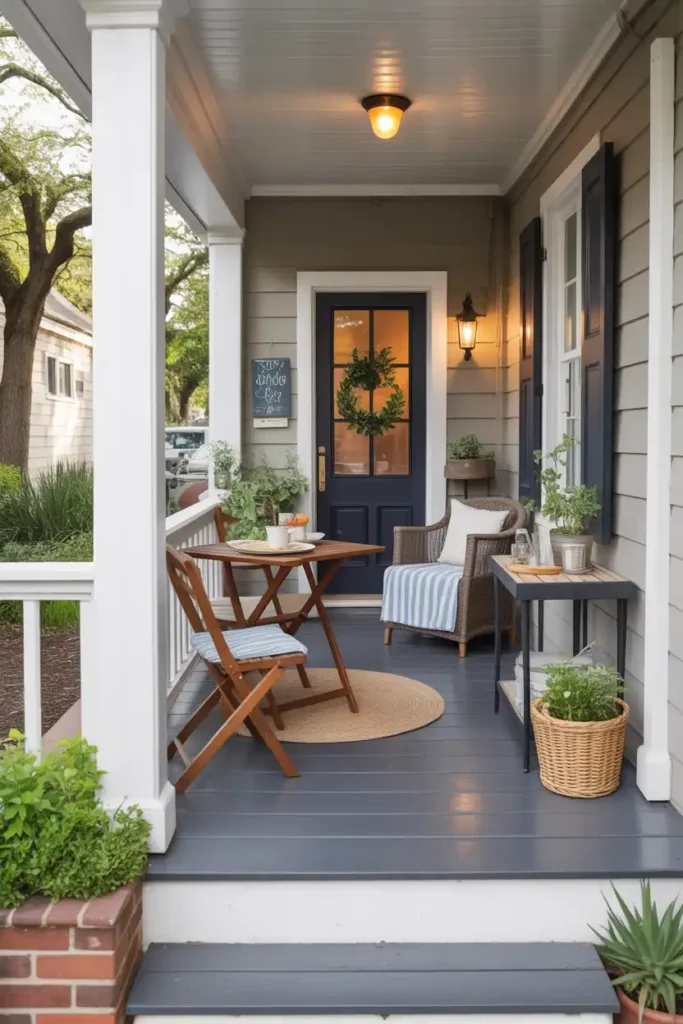 Outdoor Dining Setup