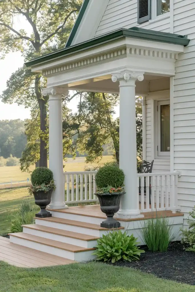 PVC Columns-Front Porch Column Ideas