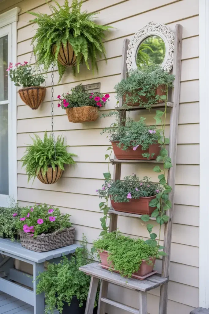 Potted Plant Gallery Wall