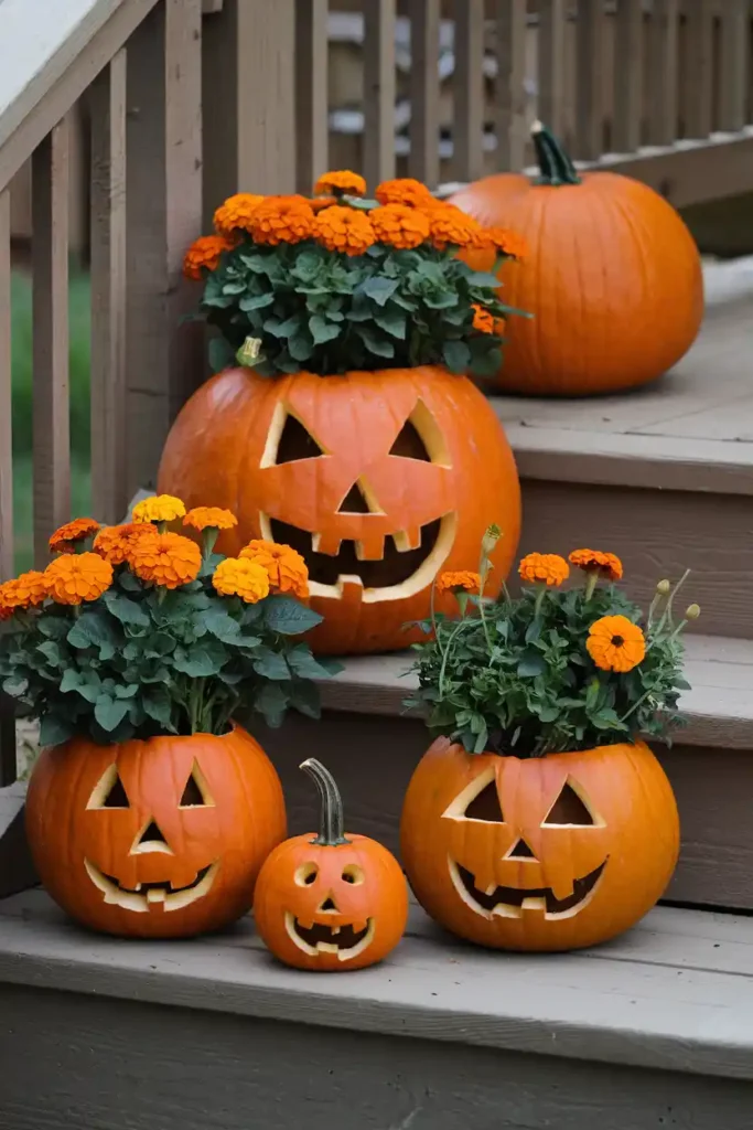 Pumpkin Planters
