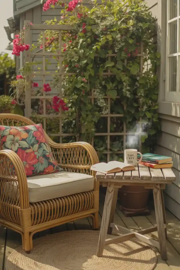 Reading Corner-back porch ideas