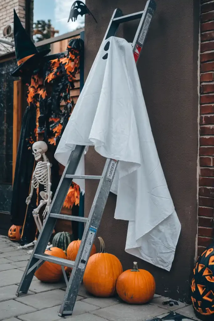 Repurposed Item Resurrection-halloween decorations for outdoor