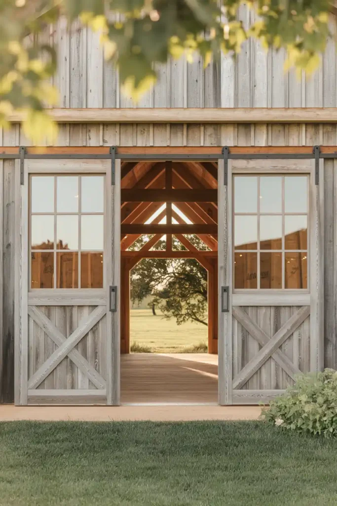 Rustic Barn-Style Double Doors design ideas