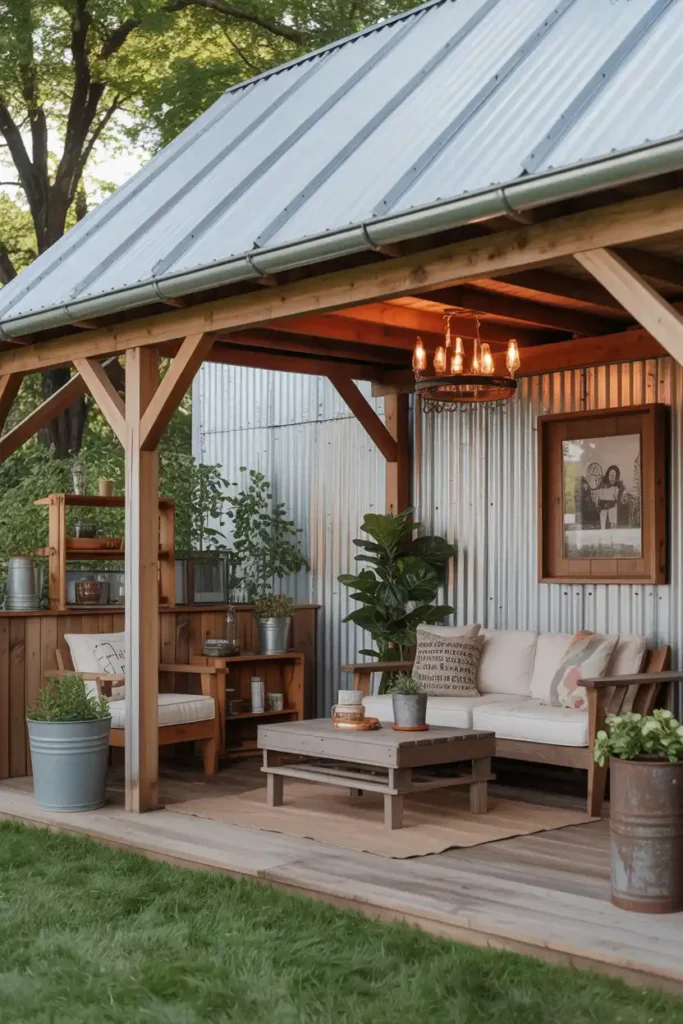 Rustic Barn-Style Roof