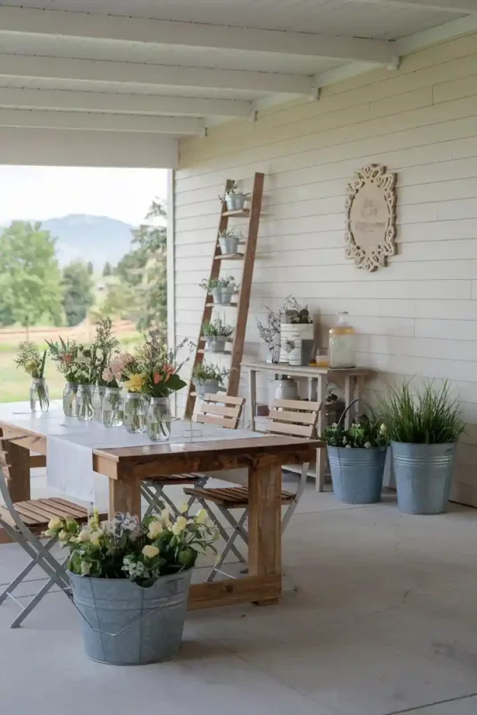 Rustic Farmhouse Patio