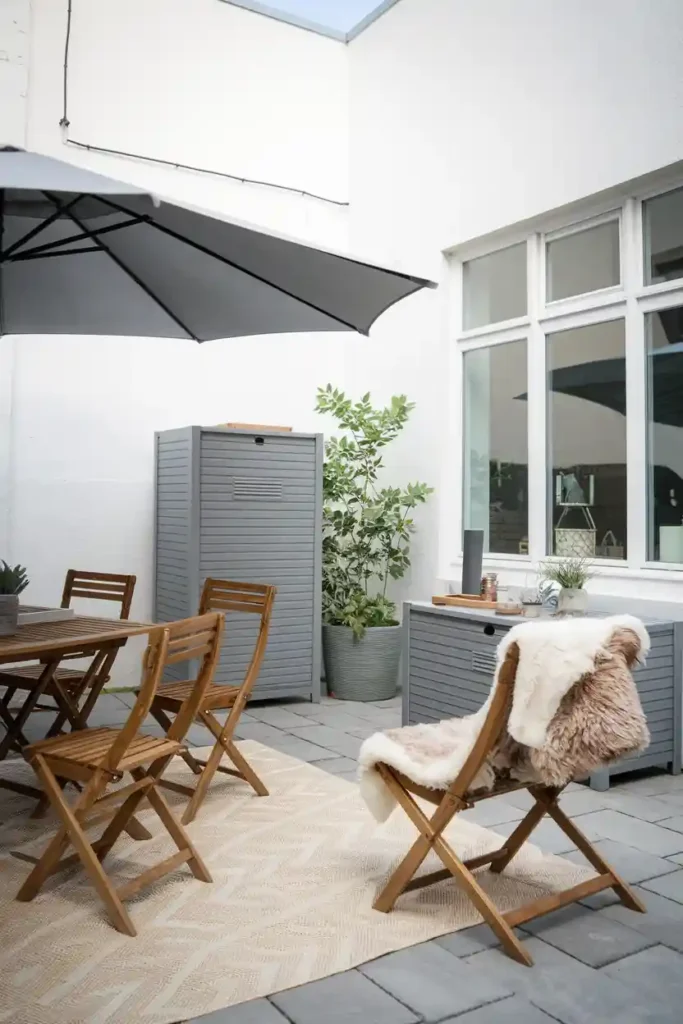 Scandinavian Patio Simplicity-outdoor patio ideas