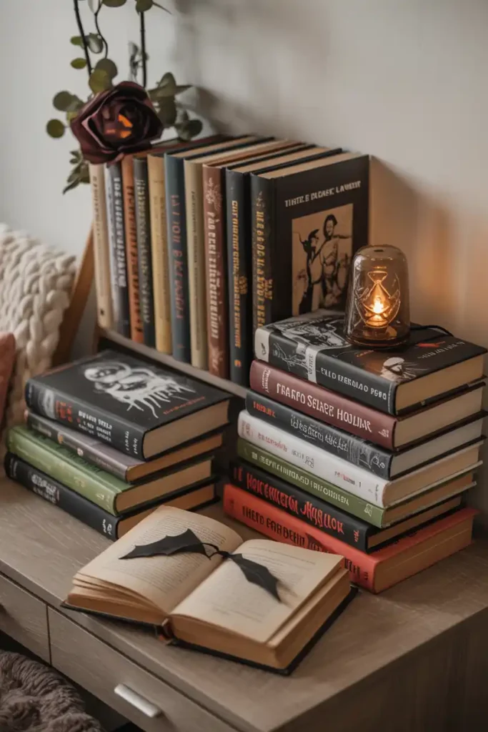 Spooky Books and Literature Corner