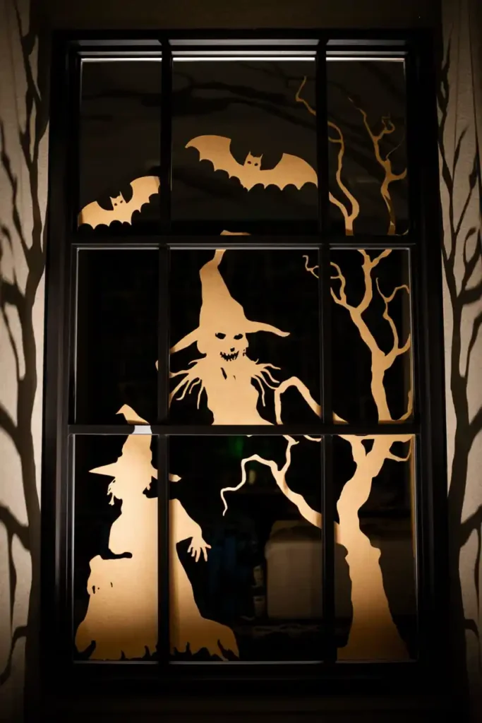 Spooky Silhouettes That Pack a Punch-halloween decorations for outdoor