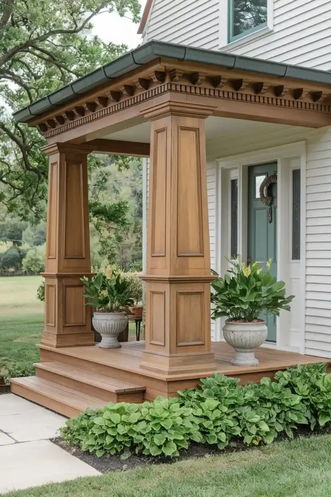 Square Wood Columns